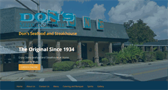 Desktop Screenshot of donsdowntown.com